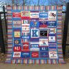 University Of Kansas Quilt Blanket Lv01  Quilt